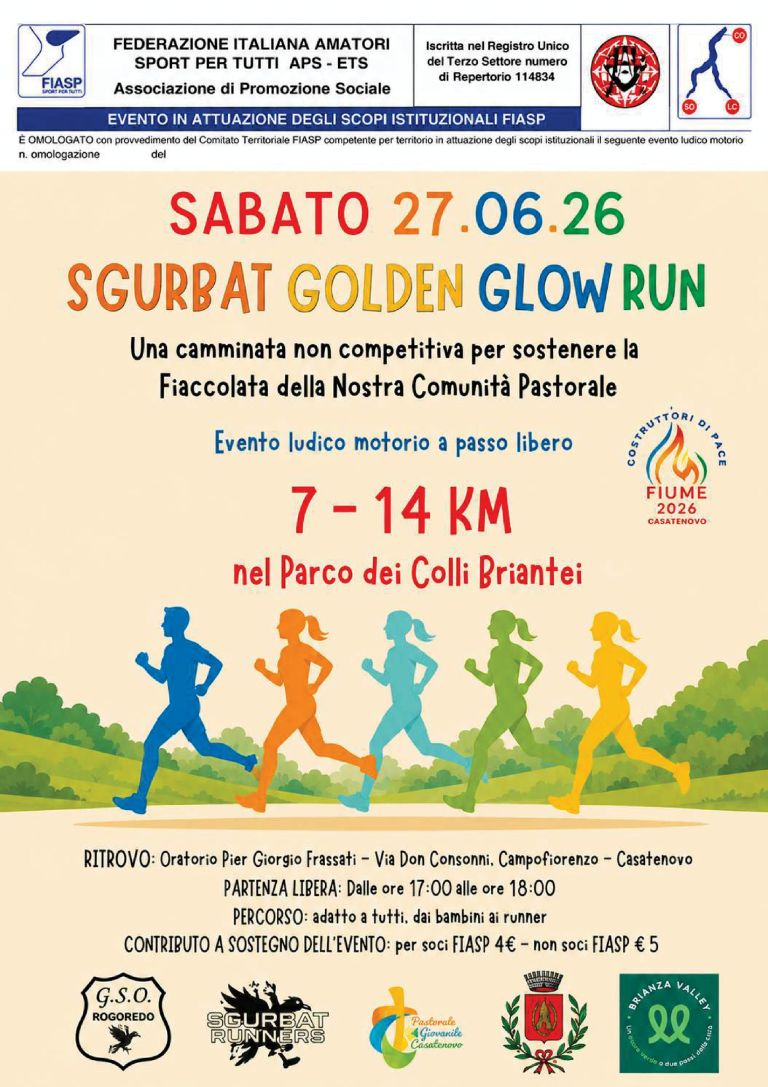 Sgurbat Golden Glow Run